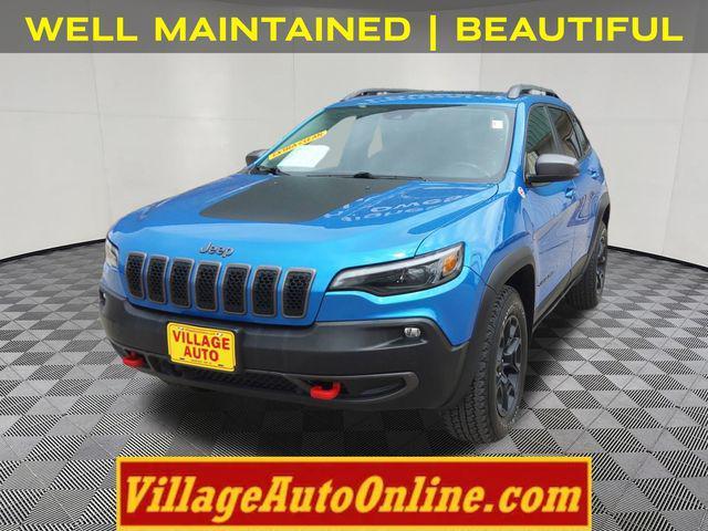 used 2021 Jeep Cherokee car, priced at $19,990