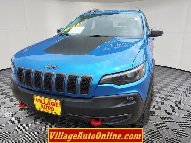 used 2021 Jeep Cherokee car, priced at $19,990