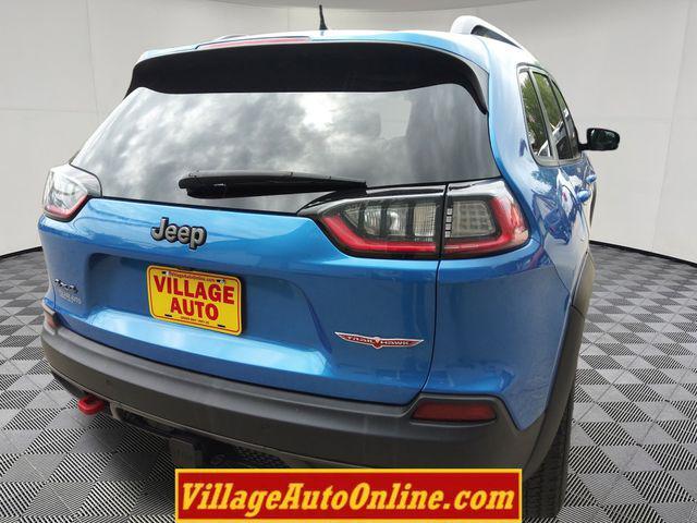used 2021 Jeep Cherokee car, priced at $19,990