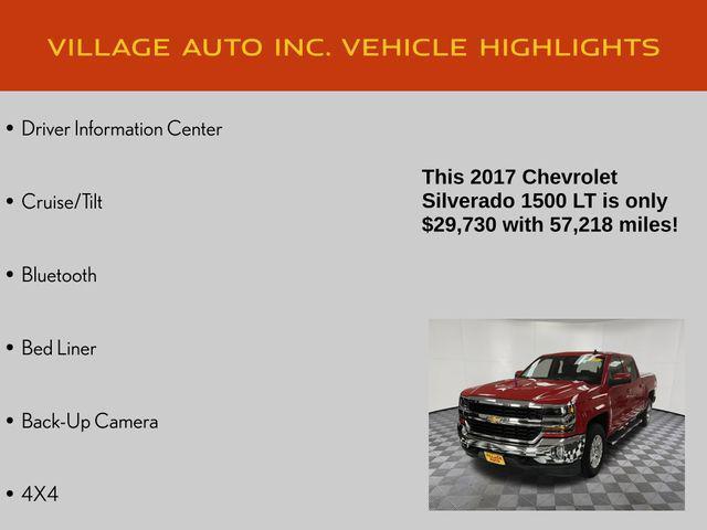used 2017 Chevrolet Silverado 1500 car, priced at $29,730