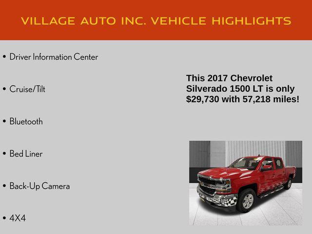 used 2017 Chevrolet Silverado 1500 car, priced at $29,730