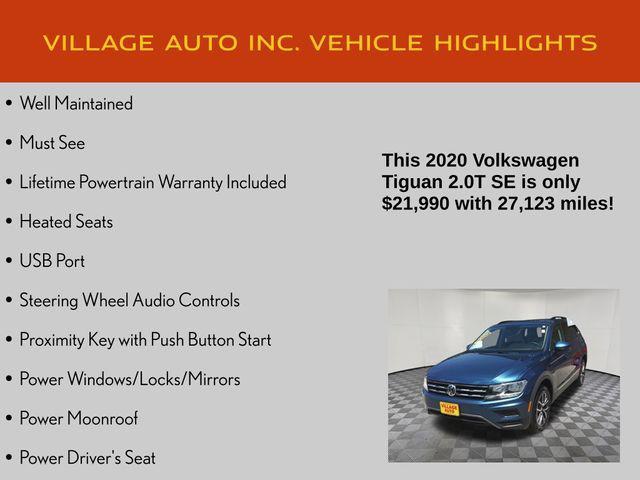used 2020 Volkswagen Tiguan car, priced at $21,990