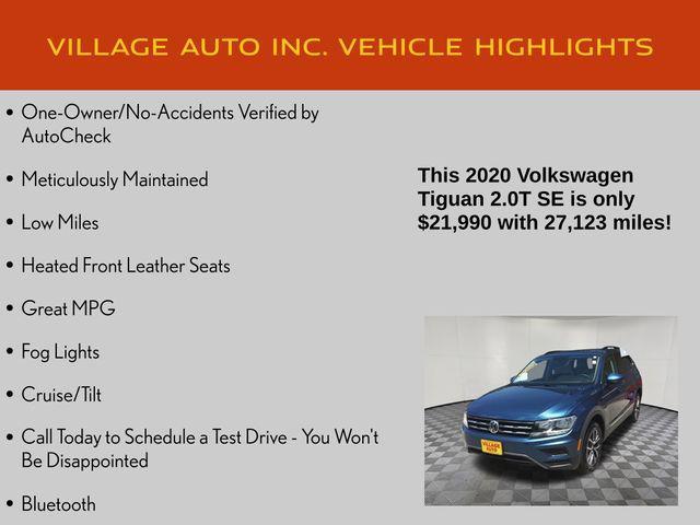 used 2020 Volkswagen Tiguan car, priced at $21,990