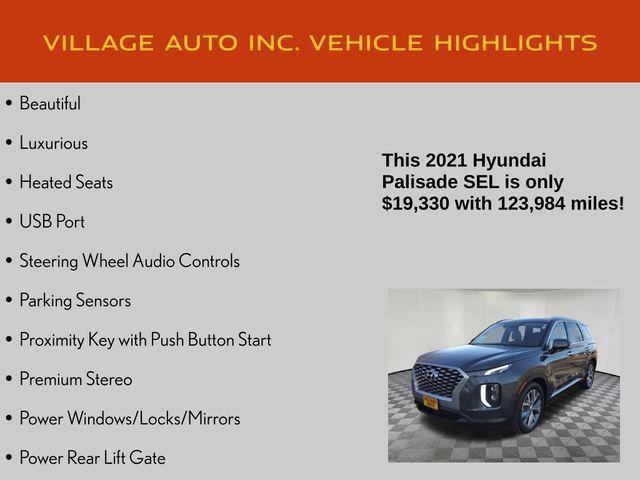 used 2021 Hyundai Palisade car, priced at $19,330