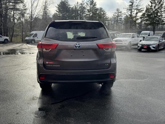 used 2019 Toyota Highlander Hybrid car, priced at $24,709