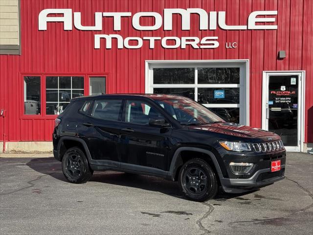 used 2021 Jeep Compass car, priced at $17,698