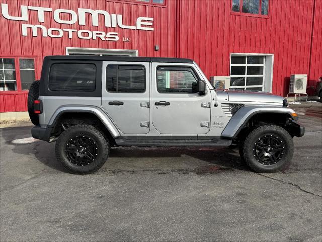 used 2018 Jeep Wrangler Unlimited car, priced at $24,700