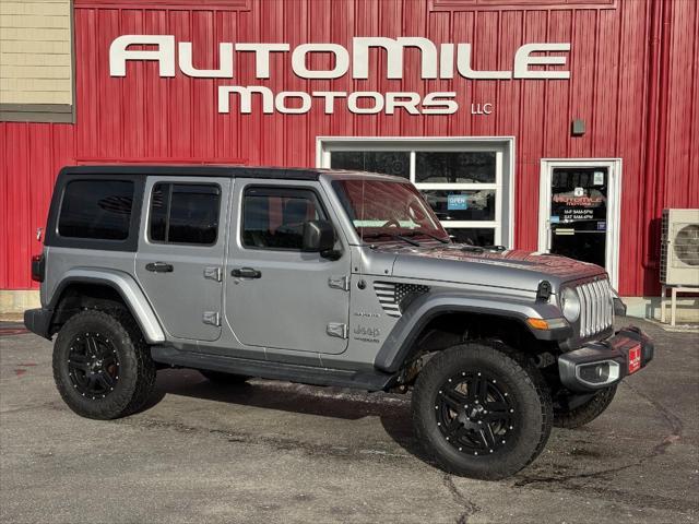 used 2018 Jeep Wrangler Unlimited car, priced at $21,997