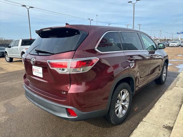 used 2015 Toyota Highlander car