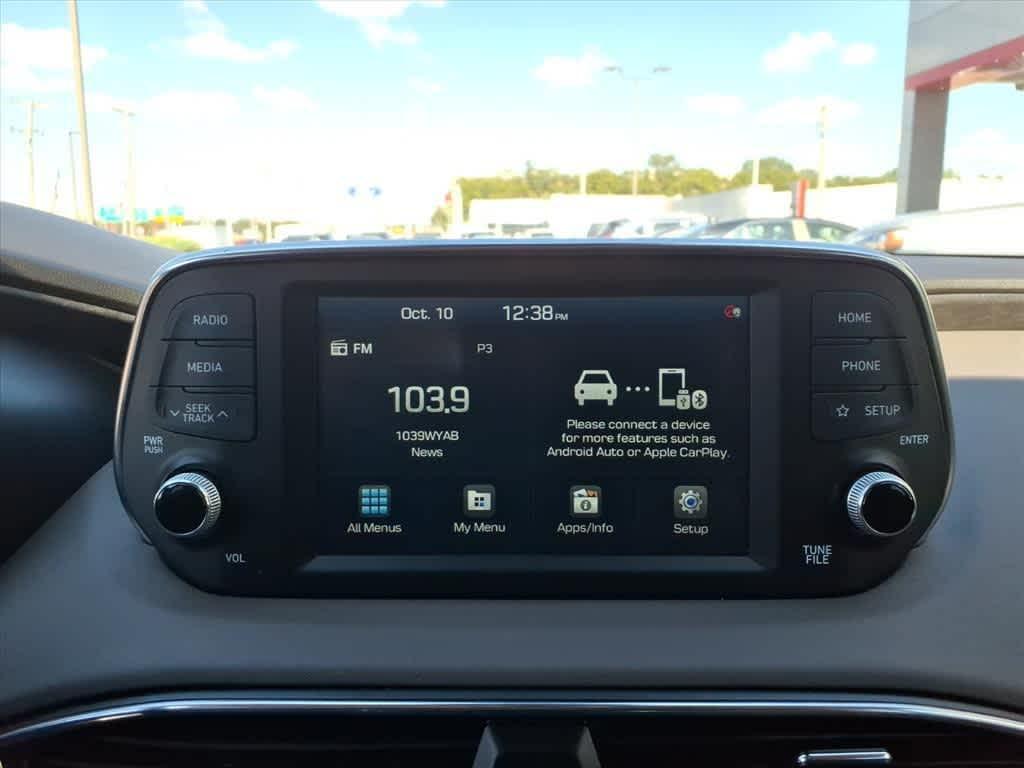 used 2020 Hyundai Santa Fe car, priced at $13,999