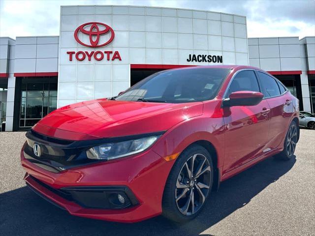 used 2020 Honda Civic car, priced at $19,950