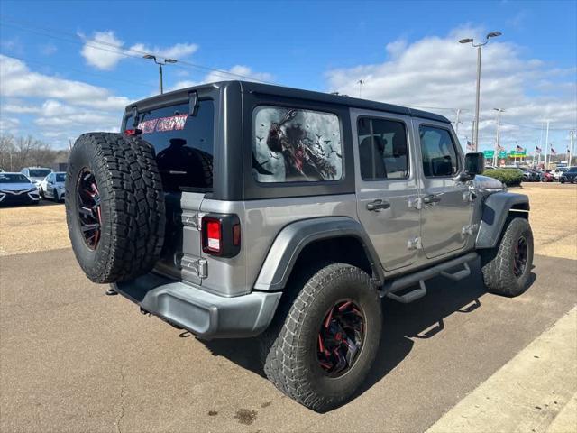 used 2018 Jeep Wrangler Unlimited car, priced at $27,990