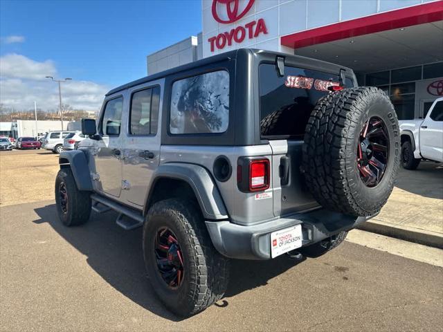 used 2018 Jeep Wrangler Unlimited car, priced at $27,990