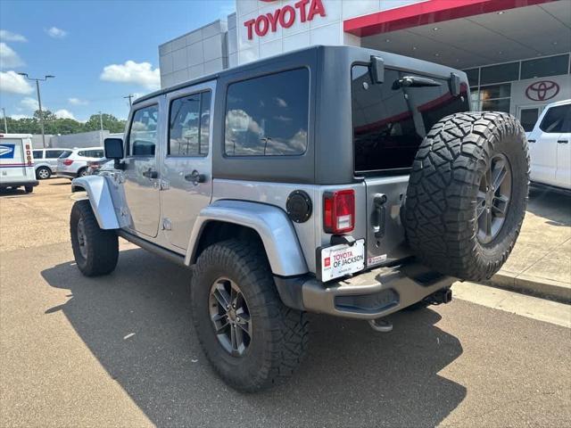 used 2017 Jeep Wrangler Unlimited car, priced at $28,125