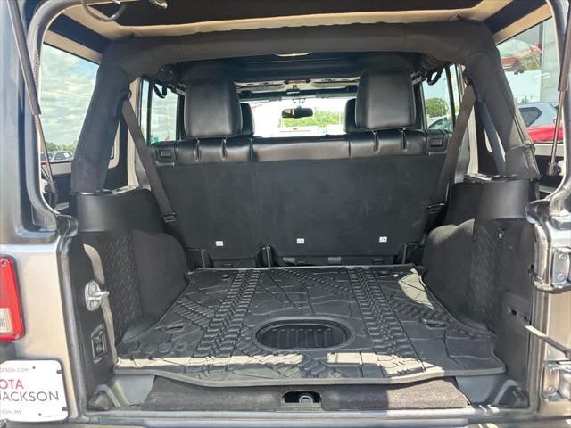 used 2017 Jeep Wrangler Unlimited car, priced at $28,125