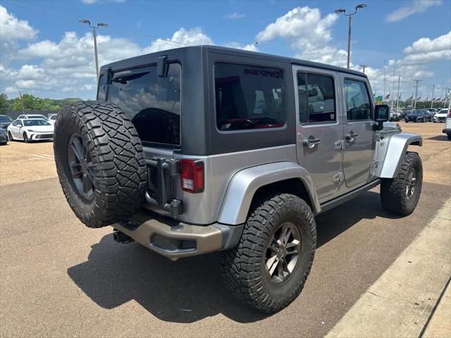 used 2017 Jeep Wrangler Unlimited car, priced at $28,125