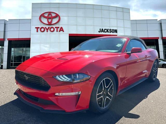 used 2018 Ford Mustang car, priced at $18,813