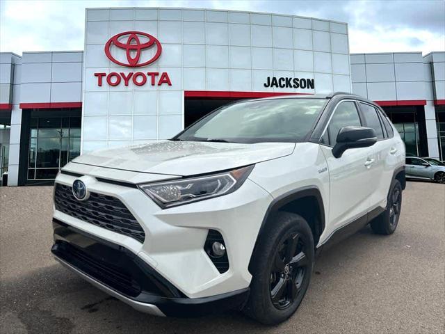 used 2021 Toyota RAV4 Hybrid car, priced at $33,608