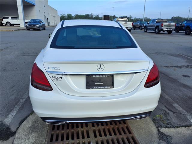 used 2021 Mercedes-Benz C-Class car, priced at $27,900