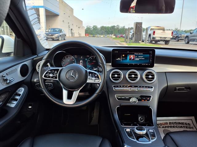 used 2021 Mercedes-Benz C-Class car, priced at $27,900