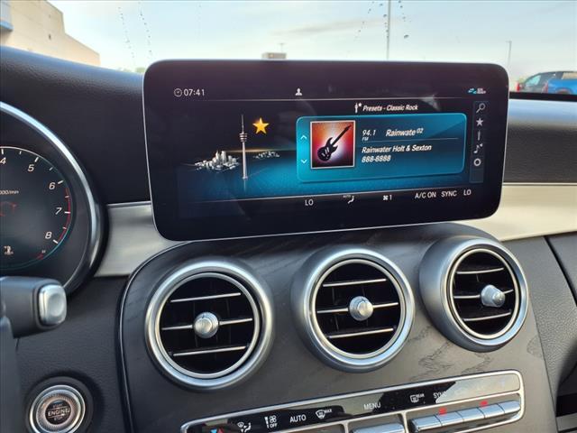 used 2021 Mercedes-Benz C-Class car, priced at $27,900