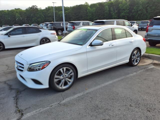 used 2021 Mercedes-Benz C-Class car, priced at $27,900