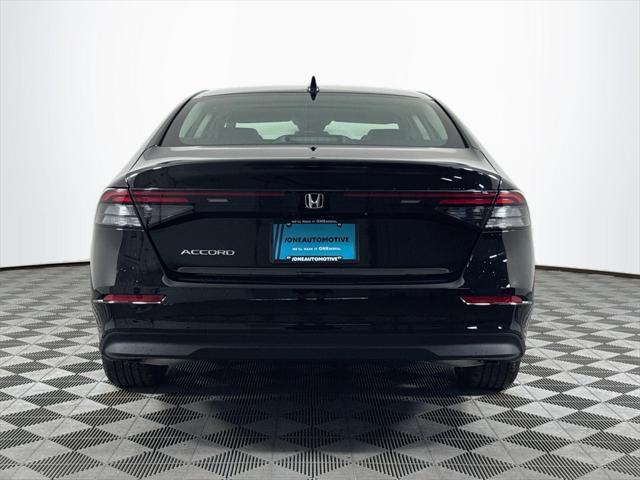 new 2025 Honda Accord car, priced at $31,210