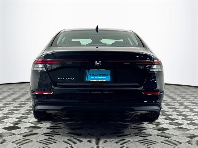 new 2025 Honda Accord car, priced at $31,210