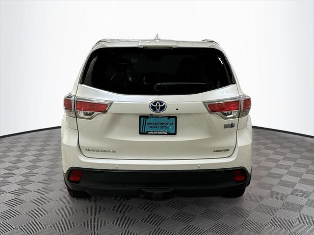 used 2015 Toyota Highlander Hybrid car, priced at $16,992