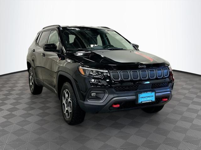 used 2022 Jeep Compass car, priced at $24,497