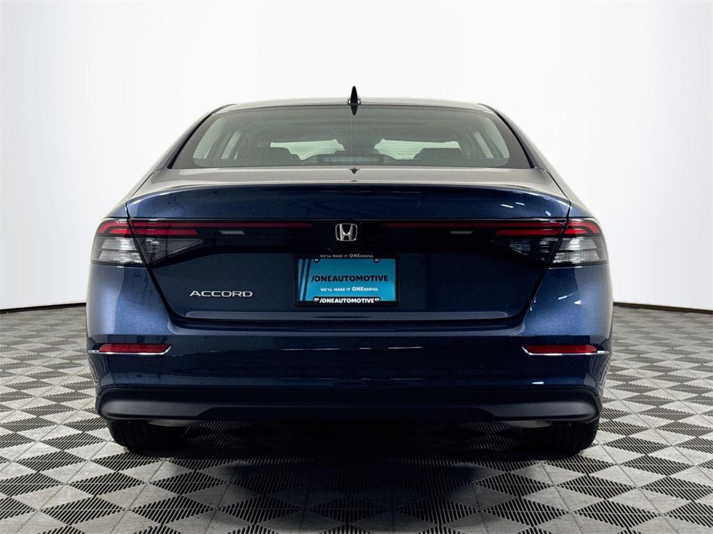 new 2025 Honda Accord car, priced at $30,274