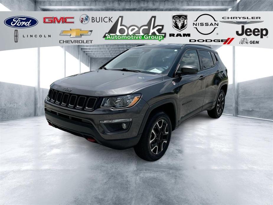 used 2021 Jeep Compass car, priced at $21,991