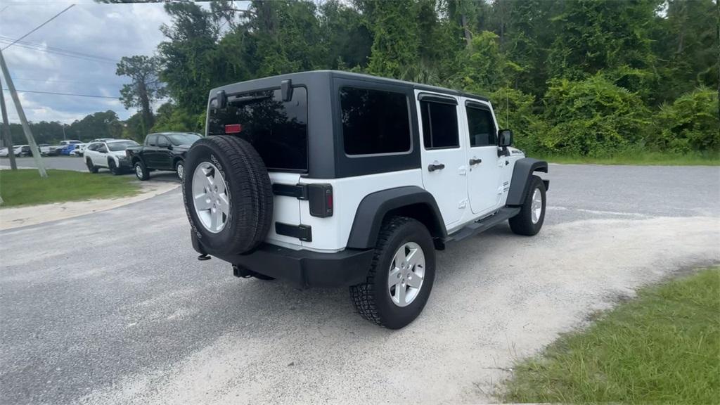 used 2017 Jeep Wrangler Unlimited car, priced at $19,991