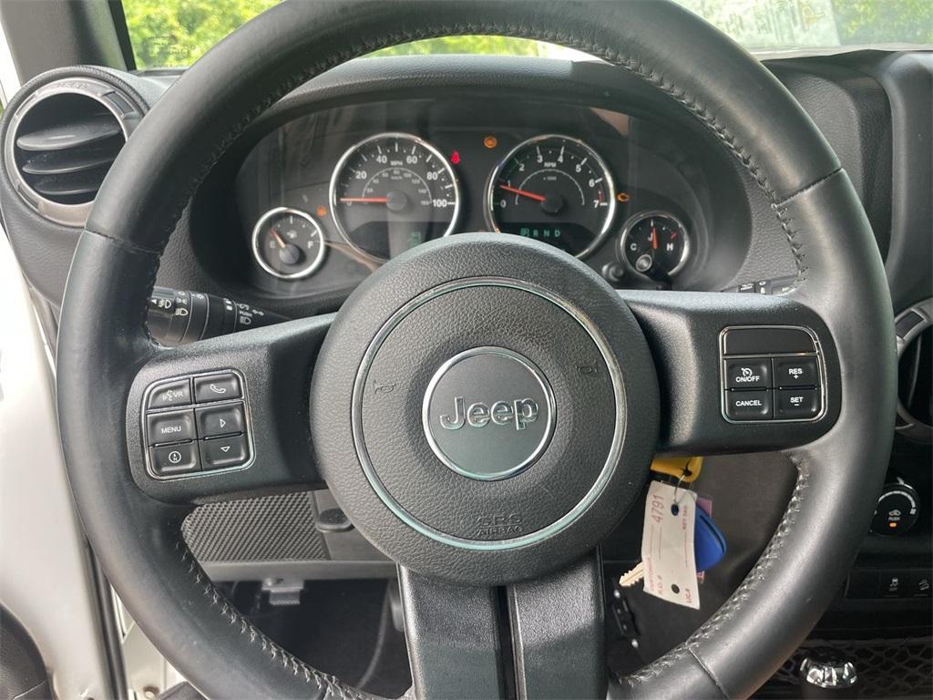 used 2017 Jeep Wrangler Unlimited car, priced at $19,991