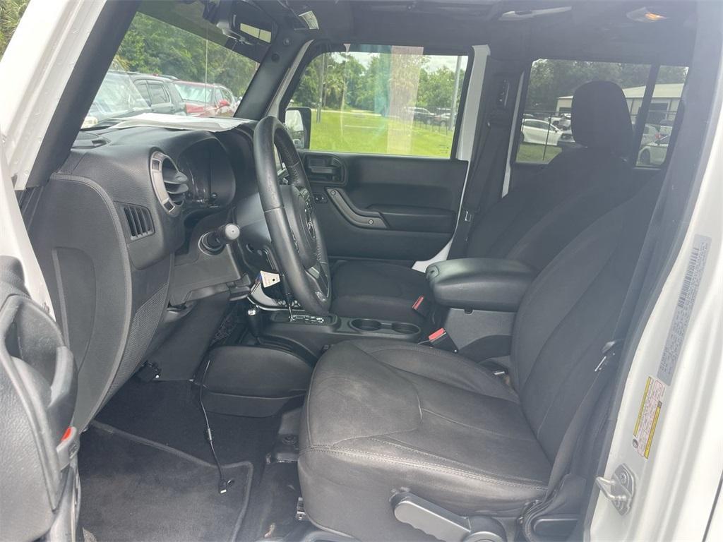 used 2017 Jeep Wrangler Unlimited car, priced at $19,991