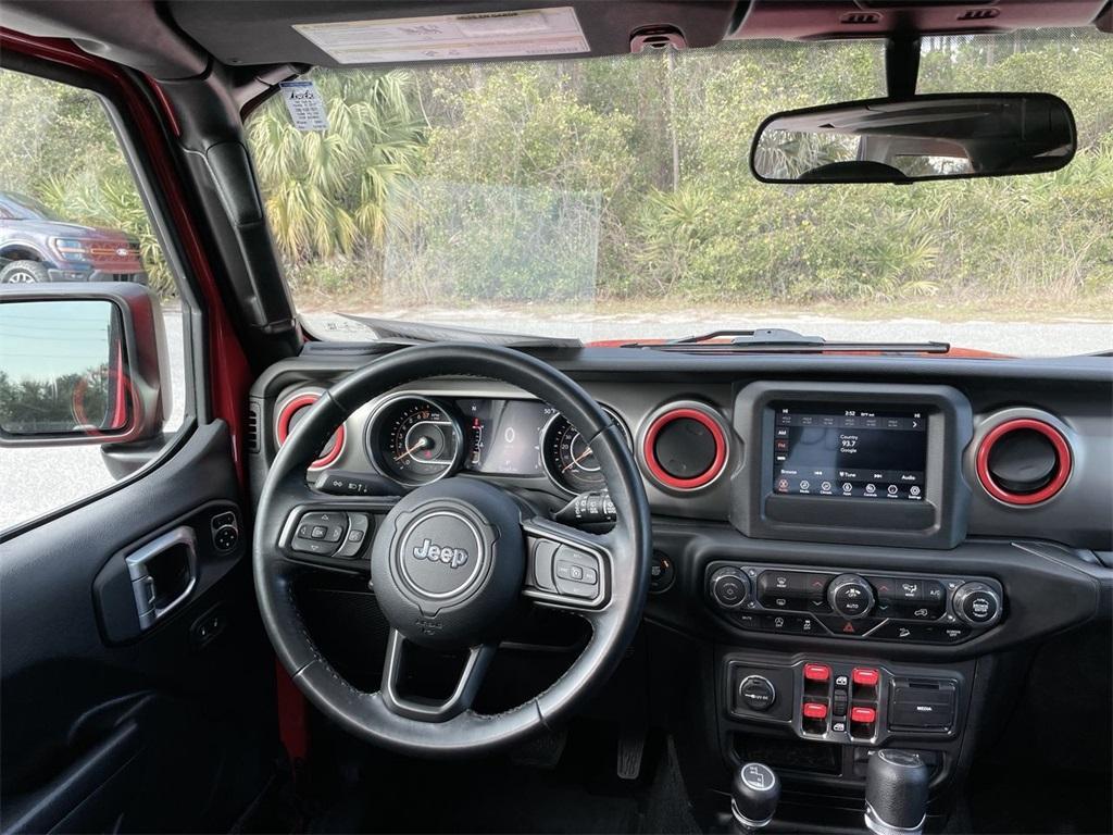 used 2021 Jeep Wrangler Unlimited car, priced at $31,599