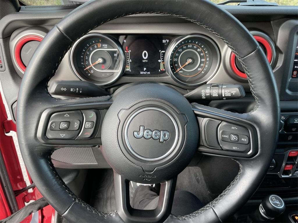 used 2021 Jeep Wrangler Unlimited car, priced at $31,599