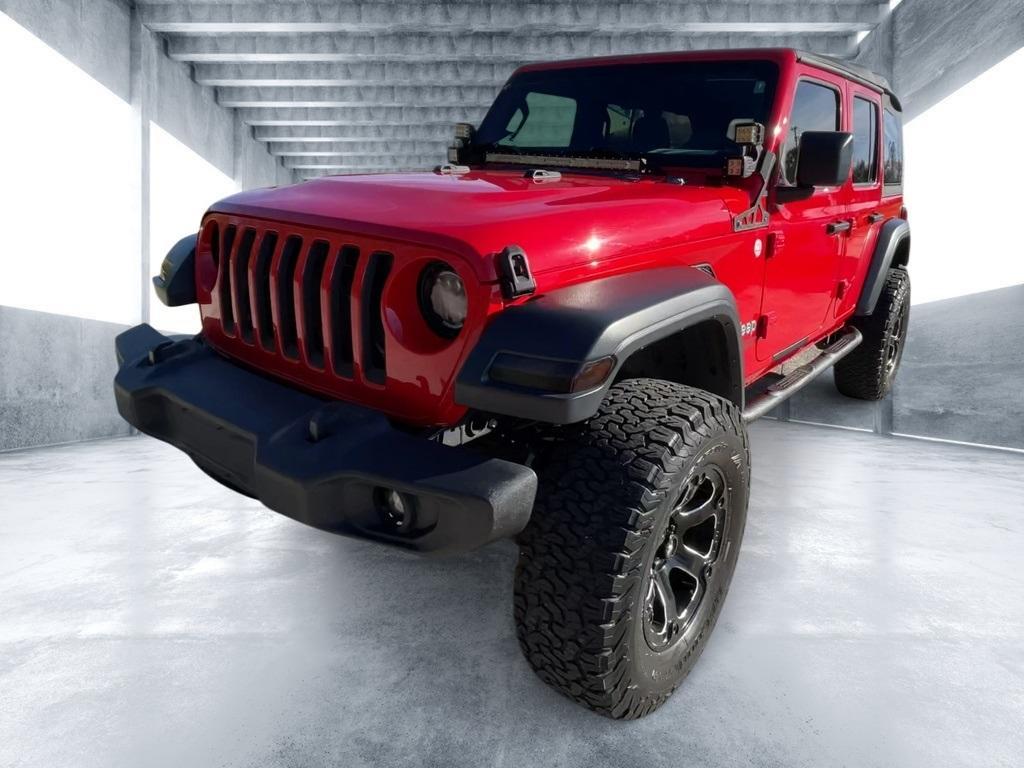 used 2018 Jeep Wrangler Unlimited car, priced at $24,699