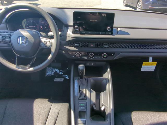 new 2025 Honda Accord car, priced at $31,160