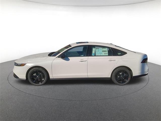 new 2025 Honda Accord car, priced at $30,750