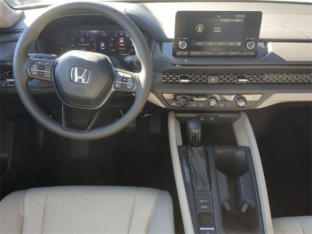 new 2025 Honda Accord car, priced at $30,750