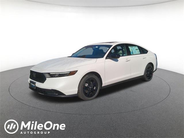 new 2025 Honda Accord car, priced at $30,750