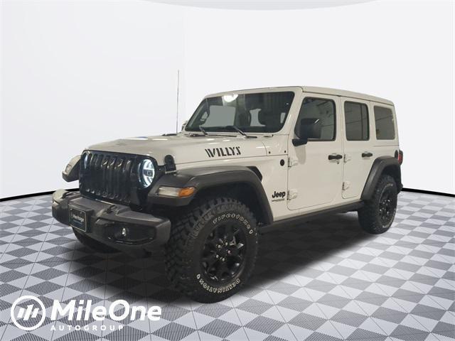 used 2021 Jeep Wrangler car, priced at $32,500