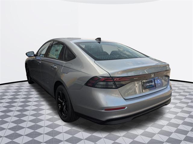 new 2025 Honda Accord car, priced at $30,319