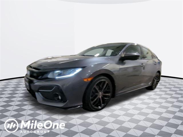 used 2021 Honda Civic car, priced at $19,600