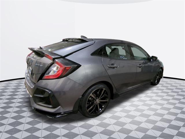 used 2021 Honda Civic car, priced at $19,600