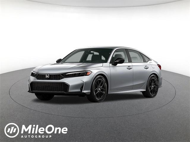 new 2026 Honda Civic car, priced at $26,540