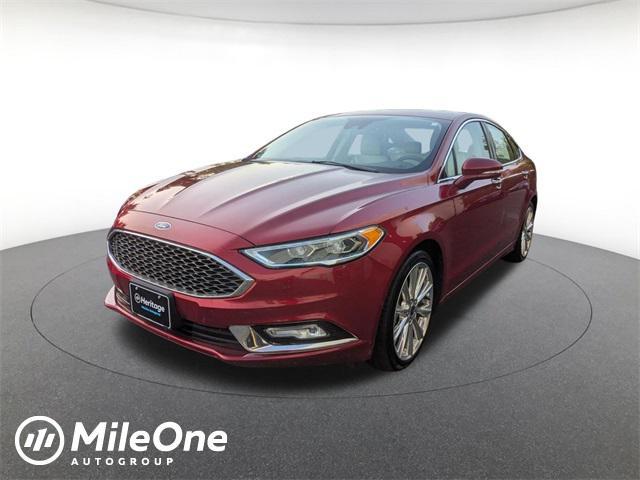 used 2017 Ford Fusion car, priced at $15,500