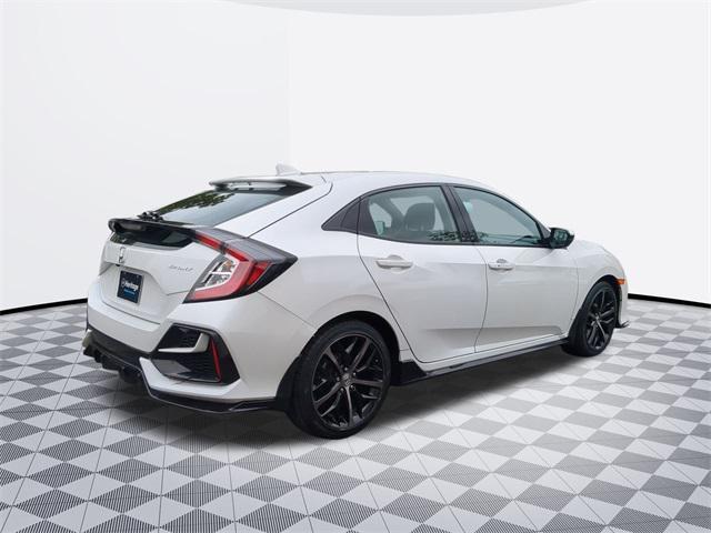 used 2021 Honda Civic car, priced at $22,000