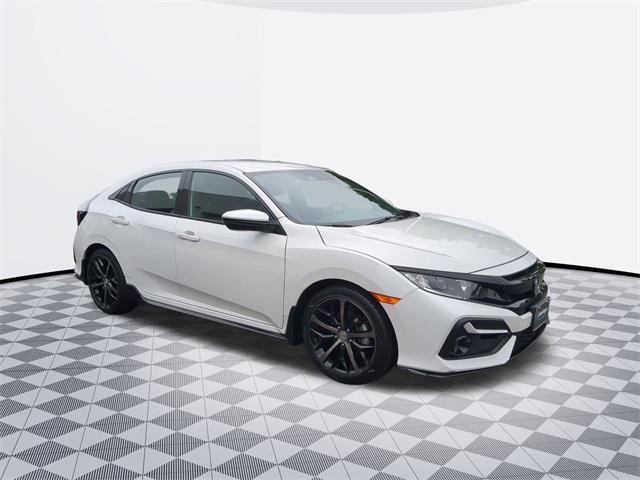 used 2021 Honda Civic car, priced at $22,000